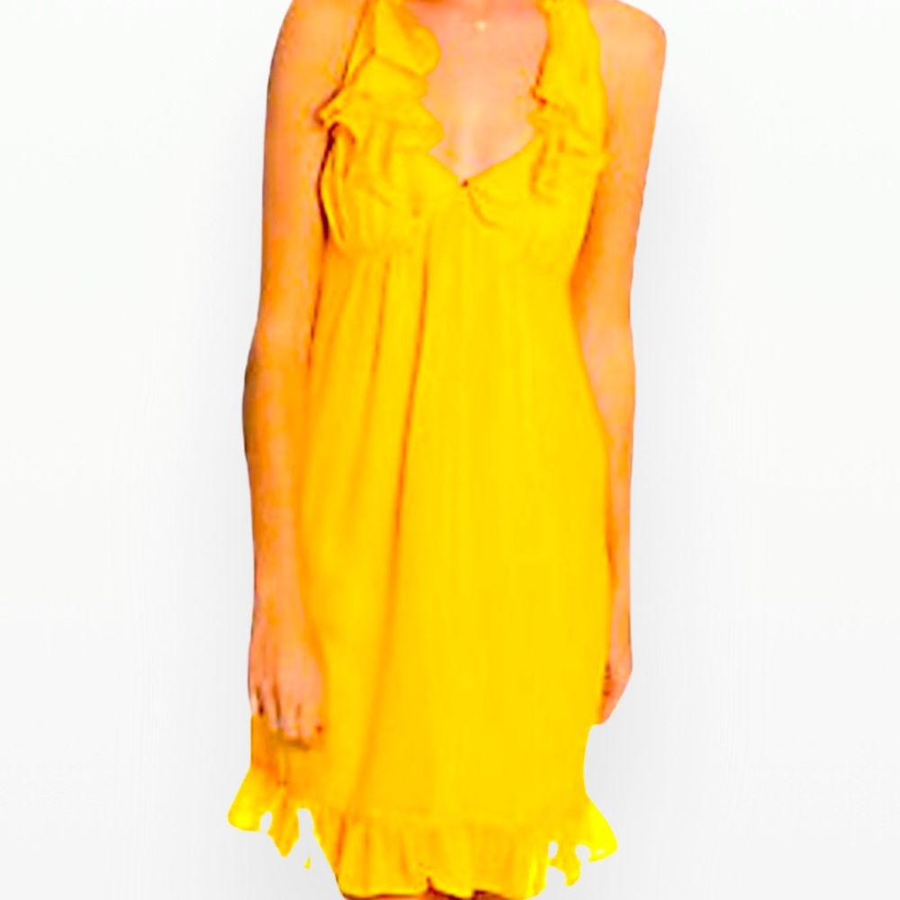 Betsey Johnson Yellow Dress